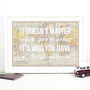 Personalised World Map Print, thumbnail 7 of 7