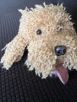 Light Apricot Cockapoo Cavapoo Bag Charm, 4 of 6