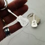 Personalised Silver Acoustic Guitar Key Ring, thumbnail 2 of 10