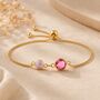 Personalised Create Your Own Mother And Child Birthstones Bracelet, thumbnail 1 of 9