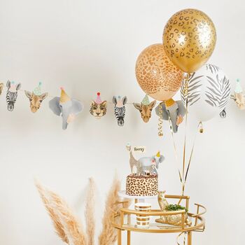 Wild Animal Party Garland, 3 of 3