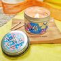 'Summer Vibe' Hand Poured Vegan Candle, thumbnail 6 of 6