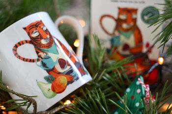 Merry Tiger Children's Tea With Mug, 3 of 8
