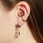 Rebel Daith Hoop Single Earring, thumbnail 4 of 6