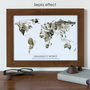 Personalised Grandad's World Photo Gift Map, thumbnail 7 of 12