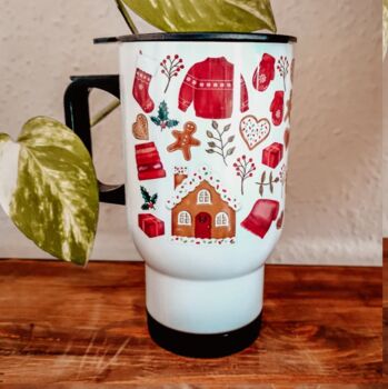 Christmas Cosy Travel Mug, 3 of 4