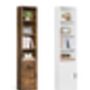 Six Tier Bookcase Tall Bookshelf With Door, thumbnail 6 of 6