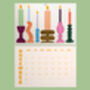 2026 Colourful Illustrated Wall Calendar, thumbnail 2 of 12