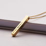 Personalised Bar Necklace, thumbnail 5 of 10