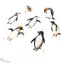 Waddle Of Penguins Art Print, thumbnail 3 of 8