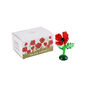 Artisan Glass Poppy In Gift Box | Collectable | Glass Ornament | Home Decor, thumbnail 2 of 5