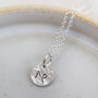 Sterling Silver Dinky Zodiac Sign Pendant, thumbnail 1 of 12