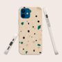 Green Terrazzo Eco Phone Case, thumbnail 1 of 7