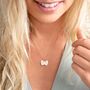 Personalised Couple's Double Heart Necklace, thumbnail 1 of 12