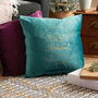 Personalised First Christmas New Home Cushion, thumbnail 1 of 6