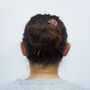 Rosa Tortoiseshell Hair Pin, thumbnail 2 of 8
