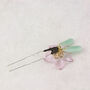 Translucent Flower Hair Pin, thumbnail 4 of 5