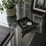 Executive Leather Velvet Desk Tray, thumbnail 3 of 12