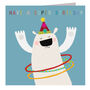 Polar Bear Birthday Card, thumbnail 2 of 4