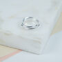 Knightsbridge Sterling Silver Russian Wedding Ring, thumbnail 1 of 4