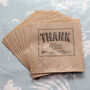 Kraft 'Thank You Very Much' Set Of 10 Single Bags, thumbnail 1 of 3