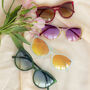 Delicate Large Cat Eye Sunglasses, thumbnail 6 of 6