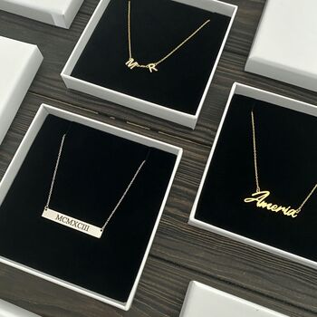 Signature Handwriting Name Necklace, 9 of 9