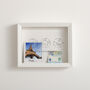 Personalised Three Globe Travel Memory Frame, thumbnail 2 of 10