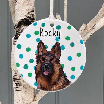 Personalised Dog Ceramic Decoration, 3 of 12