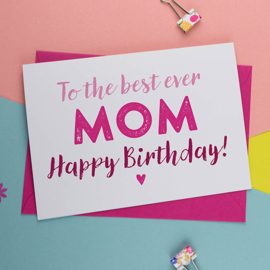 22 Ideas For Mother Birthday Card Home Family Style And Art Ideas