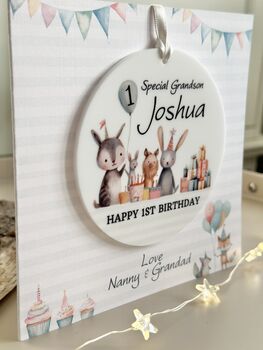 1st Birthday Or Any Age Card Relation, 2 of 2