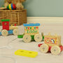 Personalised Name Circus Wooden Toy Train, thumbnail 7 of 7