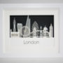 Paper Cut London Skyline Picture, thumbnail 2 of 8