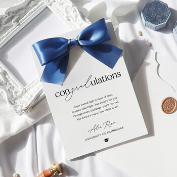 Congratulations Graduation Card For Girlfriend Sister Daughter Friend Luxury Gift, 2 of 10