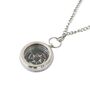 Personalised Silver Colour Compass Necklace Gift, thumbnail 7 of 12