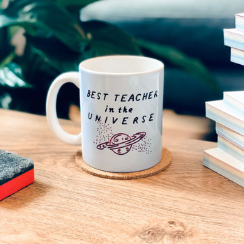 'Best Teacher In The Universe' Mug, 3 of 3