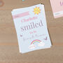 Personalised Fairy Princess Baby Milestone Cards, thumbnail 4 of 6
