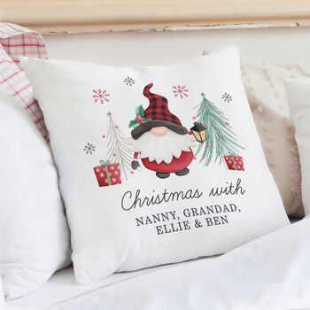 Personalised Christmas Cushion Christmas Home Decor, 3 of 6