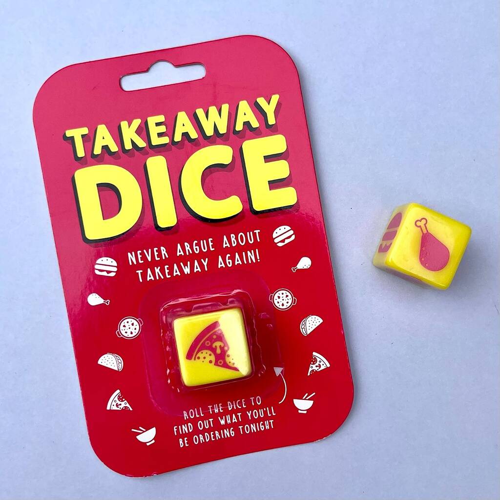 Takeaway Dice By Nest Gifts