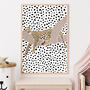 Leopard Sleeping Nursery Children's Art Print, thumbnail 1 of 5