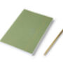 A5 Lined Notebook In Green, Ruled Pages, thumbnail 6 of 7