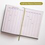 2027 Diary | A5 Hardcover Week To View | Sage Stripe, thumbnail 6 of 10