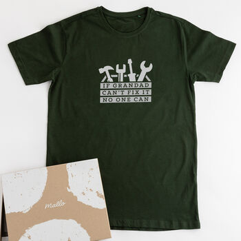 If Grandad Can't Do It Cotton T Shirt, 2 of 6