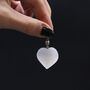 Selenite Heart Pendant, thumbnail 1 of 4