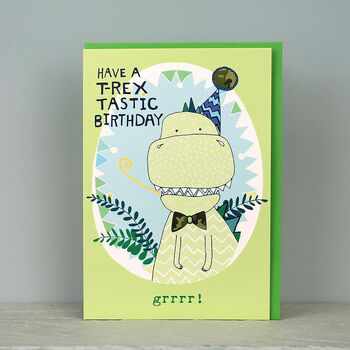 Pack Of Four Childrens Birthday Cards Boy And Girl, 7 of 8