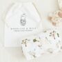 Ditsy Floral Baby Blanket And Comforter Gift Set, Cottage Core Nursery, thumbnail 10 of 10