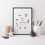 Personalised First Christmas Baby Print, thumbnail 6 of 9