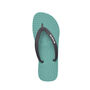 Vibrant Teal Rubber Flip Flops, thumbnail 12 of 12