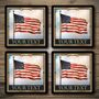 Personalised Bar Runner And Coasters Old Glory, thumbnail 2 of 8