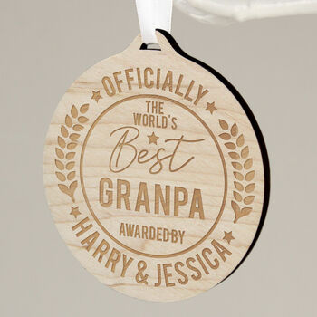 Personalised 'Officially The Best' Medal, 7 of 8